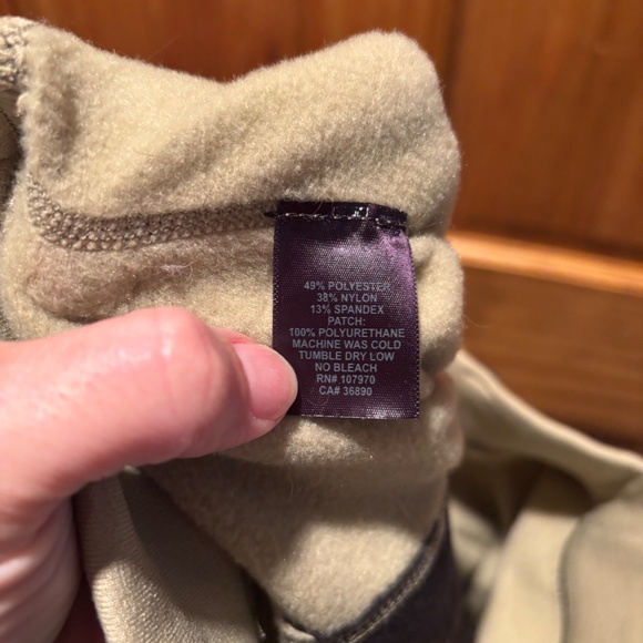 Kerrits Women's Equestrian Fitted Riding Pants in Tan Medium - Picture 7 of 7